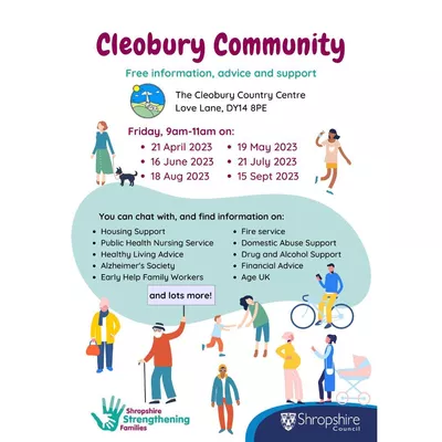 Cleobury Community Information Drop In!