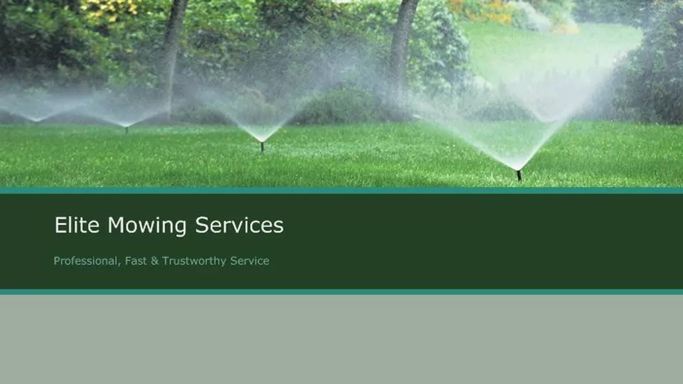 Elite Mowing Services