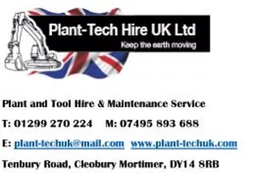 Plant Tech Hire UK Ltd