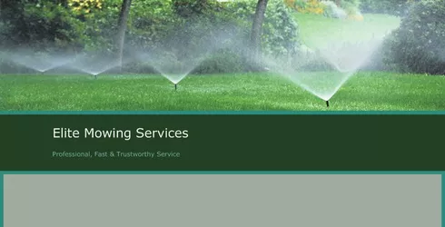 Elite Mowing Services